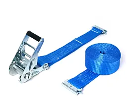 All Rails, Cargo Bars & Planks Tie-Down Strap - 2T - 50mm – 2-part – E-track fittings - Personalized