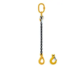 1-Leg G8 Lifting chain - 5.3t - 13mm - Leader - With shortening hook - G8 - Choose your hook 1-Leg G8 Lifting chain - 5.3t - 13mm - Leader - With shortening hook - G8 - Choose your hook