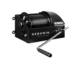 Black Lifting Hoists Theater Manual Worm Gear Winch 300kg