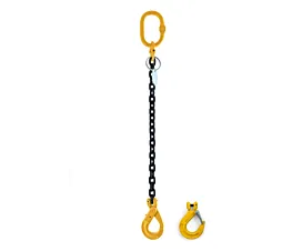1-Leg G8 Lifting chain - 1.12t - 6mm - Leader - Without shortening hook - G8 - Choose your hook 1-Leg G8 Lifting chain - 1.12t - 6mm - Leader - Without shortening hook - G8 - Choose your hook
