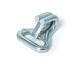 Standard Hooks Double J-hook with safety latch - 50mm Standard Hooks Double J-hook with safety latch - 50mm
