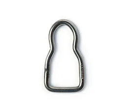 All Stainless Steel Hardware Waisted ring - 30mm - Stainless steel