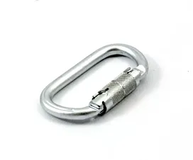 Carabiners Carabiner with twist lock - 2,300kg Carabiners Carabiner with twist lock - 2,300kg