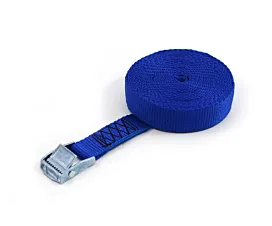All Tie-Down Straps 25mm Tie-down - 250kg - 1m - 25mm - 1-part - Cam buckle - Blue - 5pcs All Tie-Down Straps 25mm Tie-down - 250kg - 1m - 25mm - 1-part - Cam buckle - Blue - 5pcs