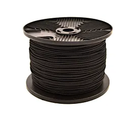 All Bungee Cord Rolls Elastic cable in a roll (8mm) - 100m - Black