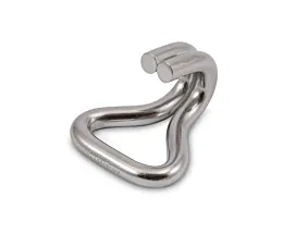 Standard Hooks Double J-hook - 50mm - Stainless steel - SUS304 - Premium Standard Hooks Double J-hook - 50mm - Stainless steel - SUS304 - Premium