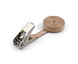 All Custom Tie-Down Straps Tie-down - 400kg - 25mm – 1-part - Stainless steel ratchet - Personalized All Custom Tie-Down Straps Tie-down - 400kg - 25mm – 1-part - Stainless steel ratchet - Personalized
