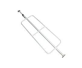 All Rails, Cargo Bars & Planks Cargo stay bar with welded hoop 2,400mm - 2,700mm (Steel)