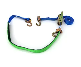 All Tie-Down Straps & Accessories Car tie-down strap - 3T - 3.5m - 35mm - Swivel J-hook and sleeve - Blue