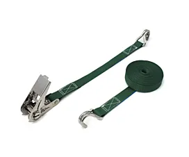 Up to 1.5T - Standard 400kg - 25mm - 2-part - Stainless steel ratchet + hooks - Personalized