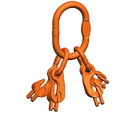 Accessories G10 G10 clevis shortening adjustment hooks kit - 4-strand chain
